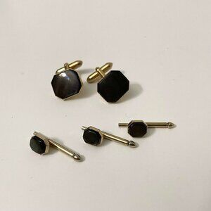 Vintage Swank Cufflinks and Tuxedo Shirt Studs